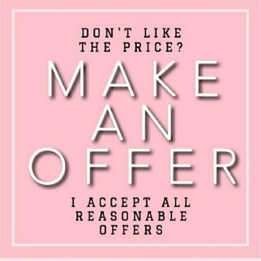 Reasonable Offers Welcome! 💞